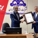 مراسم اعطای گواهینامه سیستم مدیریت انرژی (ISO 50001) به شرکت انتقال گاز ایران